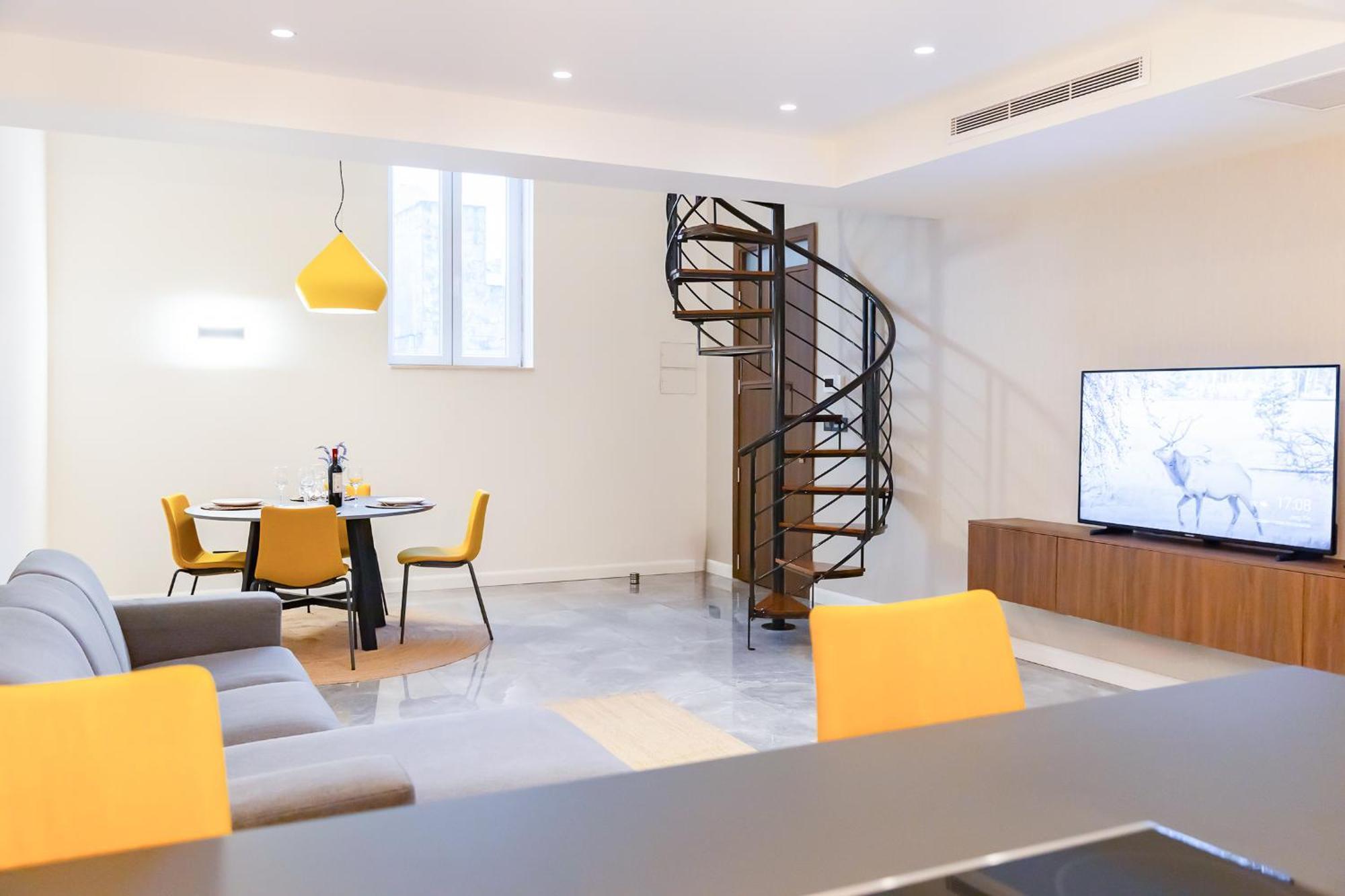 Florette Suite 1Br With Stunning Lounge Terrace By Arcobnb Il-Furjana Dış mekan fotoğraf
